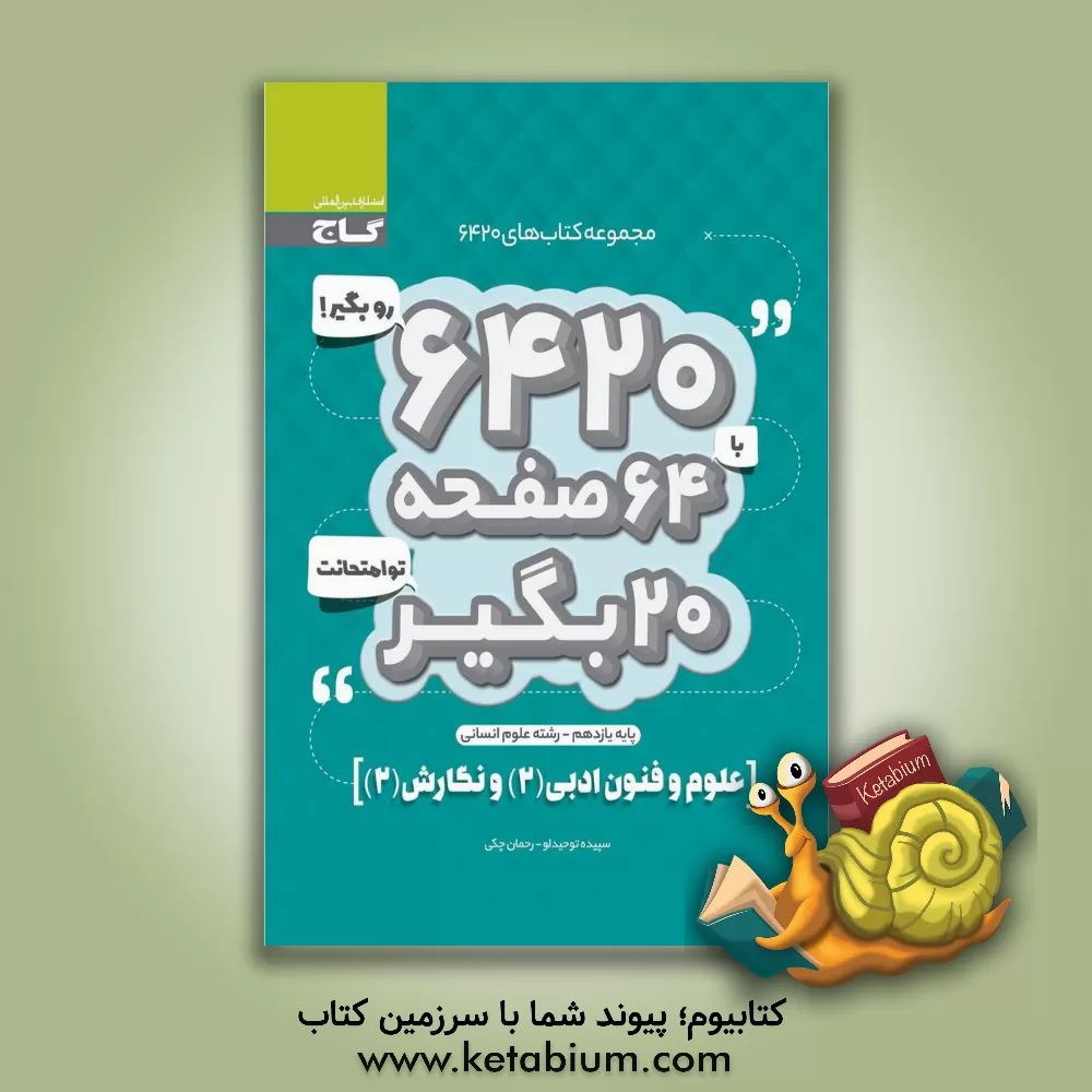 کتاب علوم و فنون ادبی 2 و نگارش 2 اثر رحمان چکی