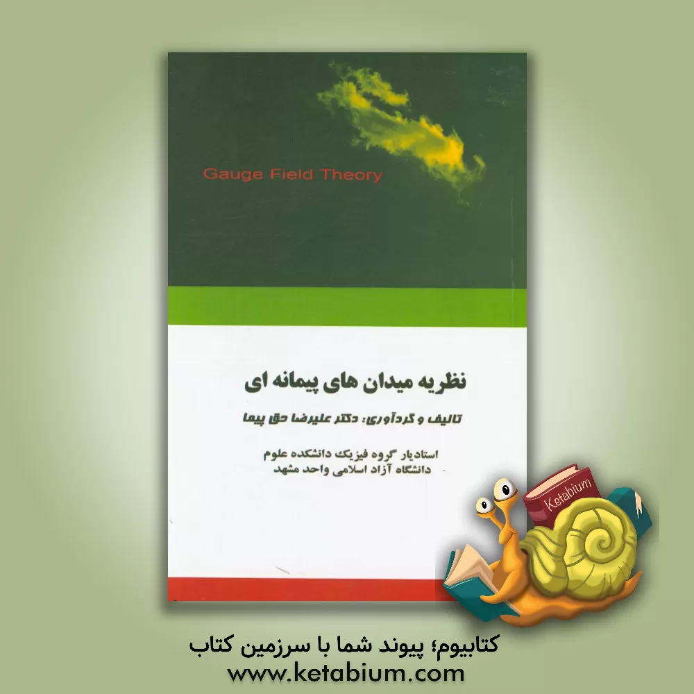 کتاب نظریه میدان های پیمانه ای اثر علیرضا حق‌پیما