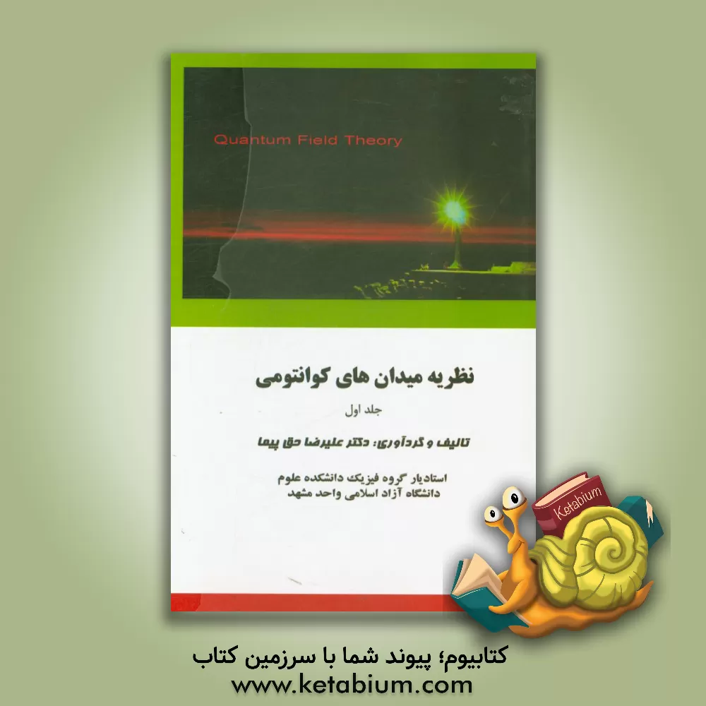 کتاب نظریه میدان های کوانتومی اثر علیرضا حق‌پیما