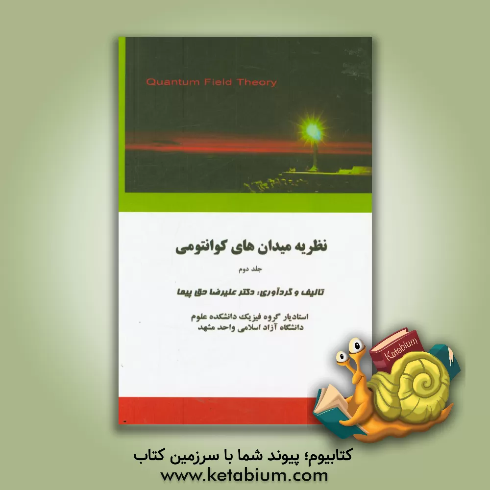 کتاب نظریه میدان های کوانتومی اثر علیرضا حق‌پیما