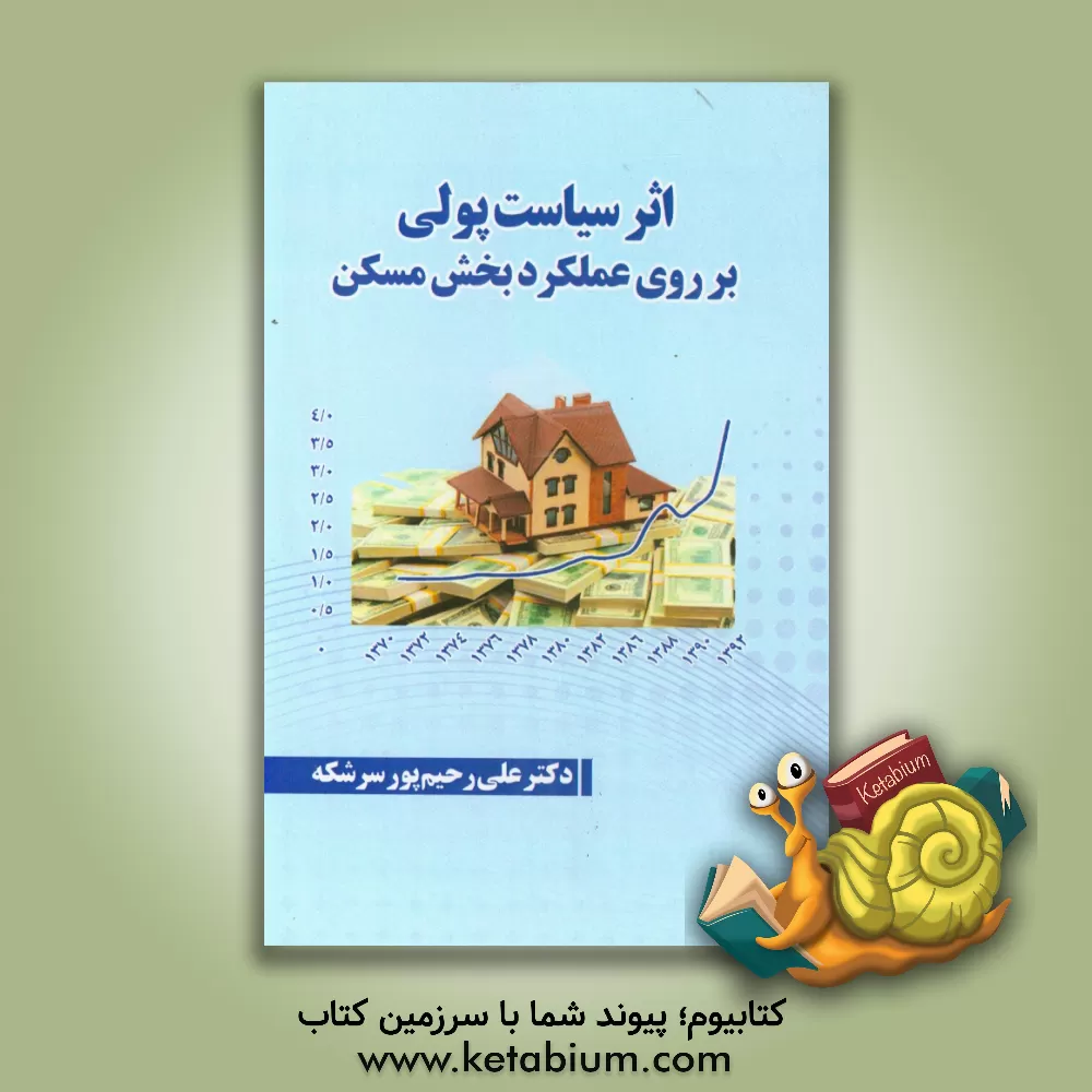 کتاب اثر سیاست پولی بر روی عملکرد بخش مسکن در ایران اثر علی رحیم‌پور‌سرشکه