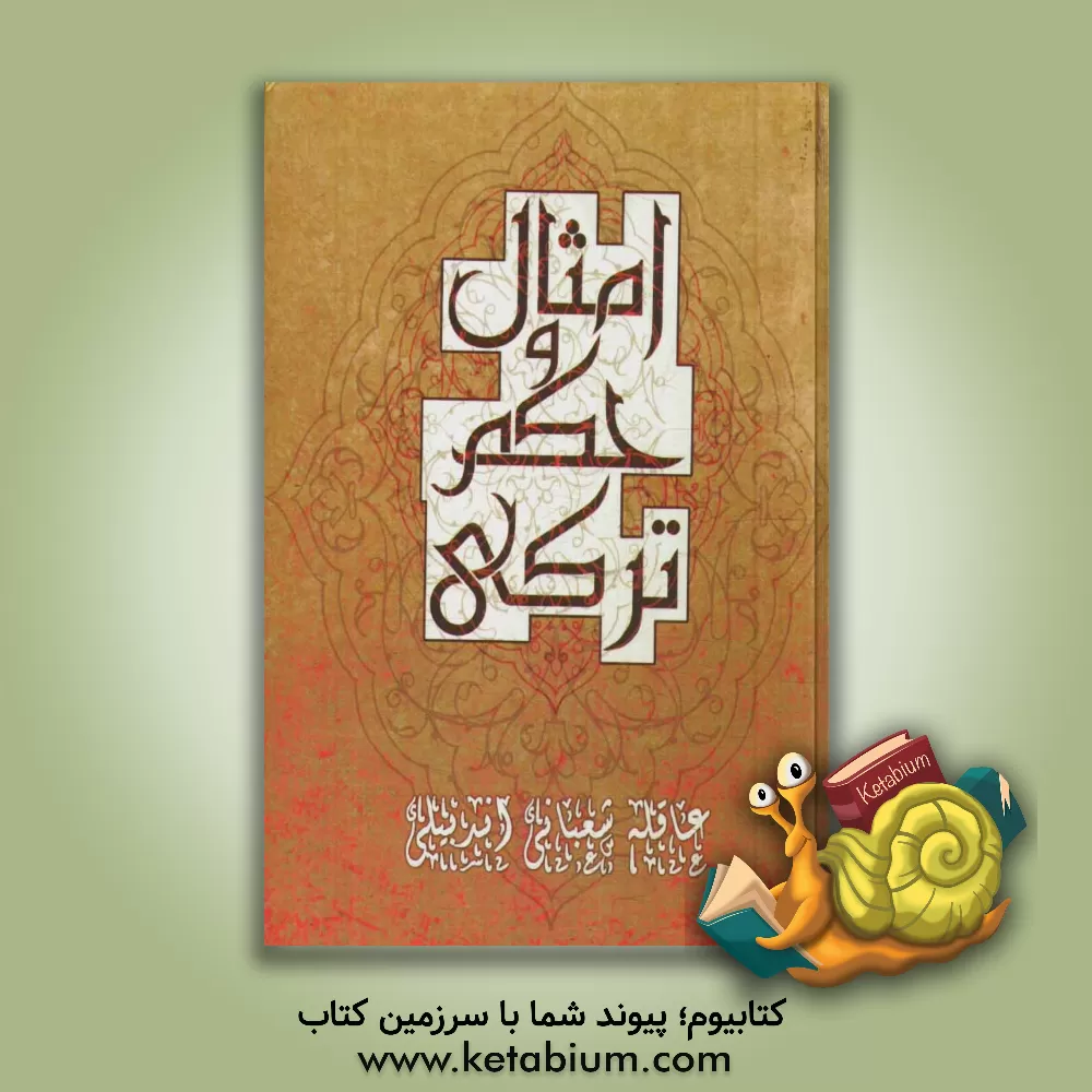 کتاب امثال و حکم ترکی: با معنی و کاربرد به همراه معادل هایی از زبان فارسی مزین به ابیاتی از بزرگان علم و ادب اثر عاقله شعبانی‌اندبیلی