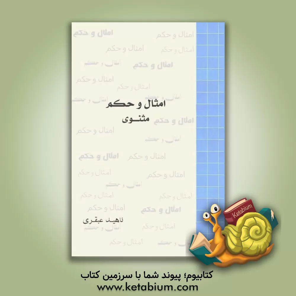 کتاب امثال و حکم مثنوی اثر ناهید عبقری