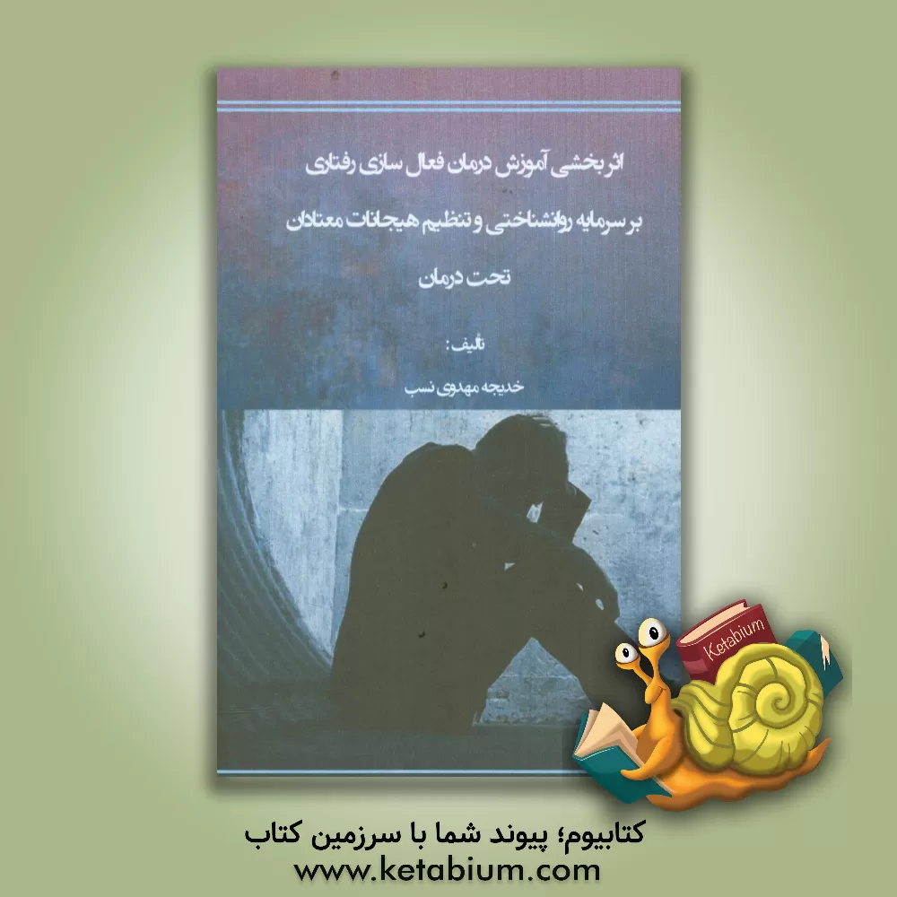 کتاب اثربخشی آموزش درمان فعال سازی رفتاری بر سرمایه روانشناختی و تنظیم هیجانات معتادان تحت درمان اثر خدیجه مهدوی‌نسب