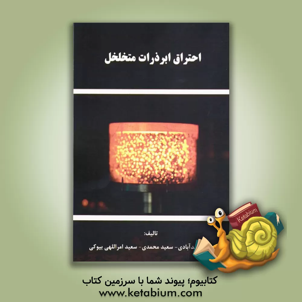 کتاب احتراق ابر ذرات متخلخل اثر مهدی بیدآبادی