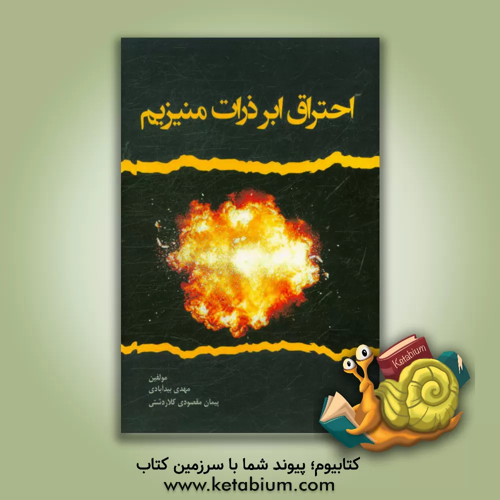 کتاب احتراق ابرذرات منیزیم اثر مهدی بیدآبادی