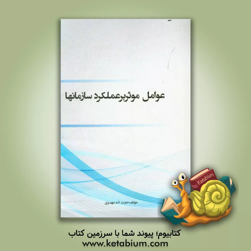 کتاب عوامل موثر بر عملکرد سازمانها اثر حجت‌اله مهدوی