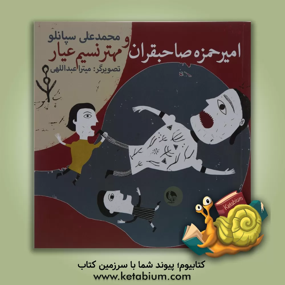 کتاب امیر حمزه صاحبقران و مهترنسیم عیار |اثر محمدعلی سپانلو