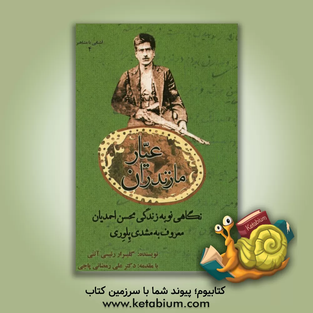 کتاب عیار مازندران: نگاهی نو به زندگی محسن احمدیان معروف به مشدی پلوری اثر گلبرار رئیسی‌آتنی