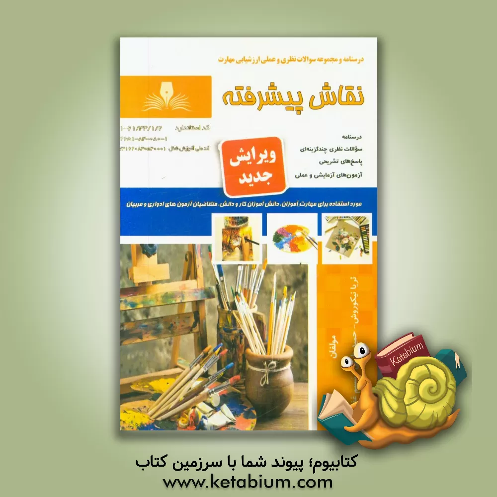 کتاب نقاش پیشرفته اثر ثریا نیکوروش