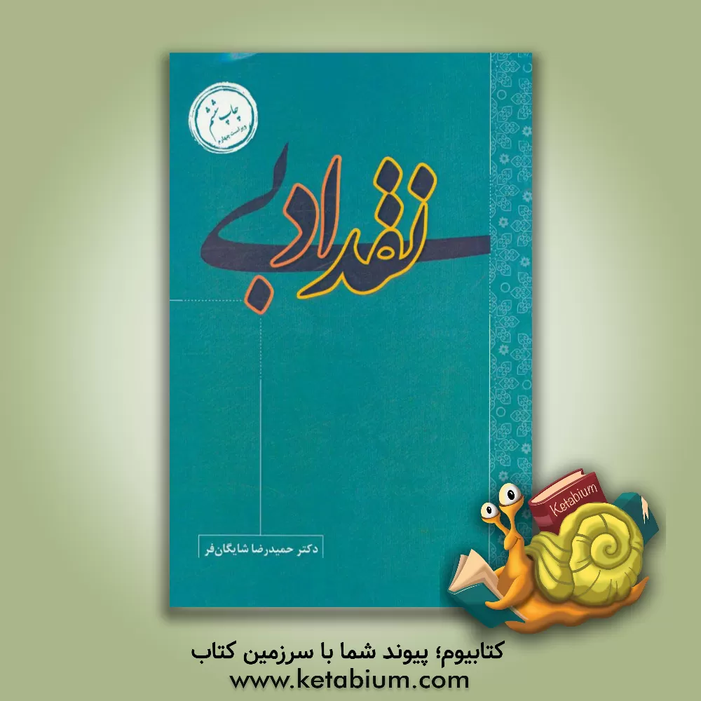 کتاب نقد ادبی اثر حمیدرضا شایگان‌فر