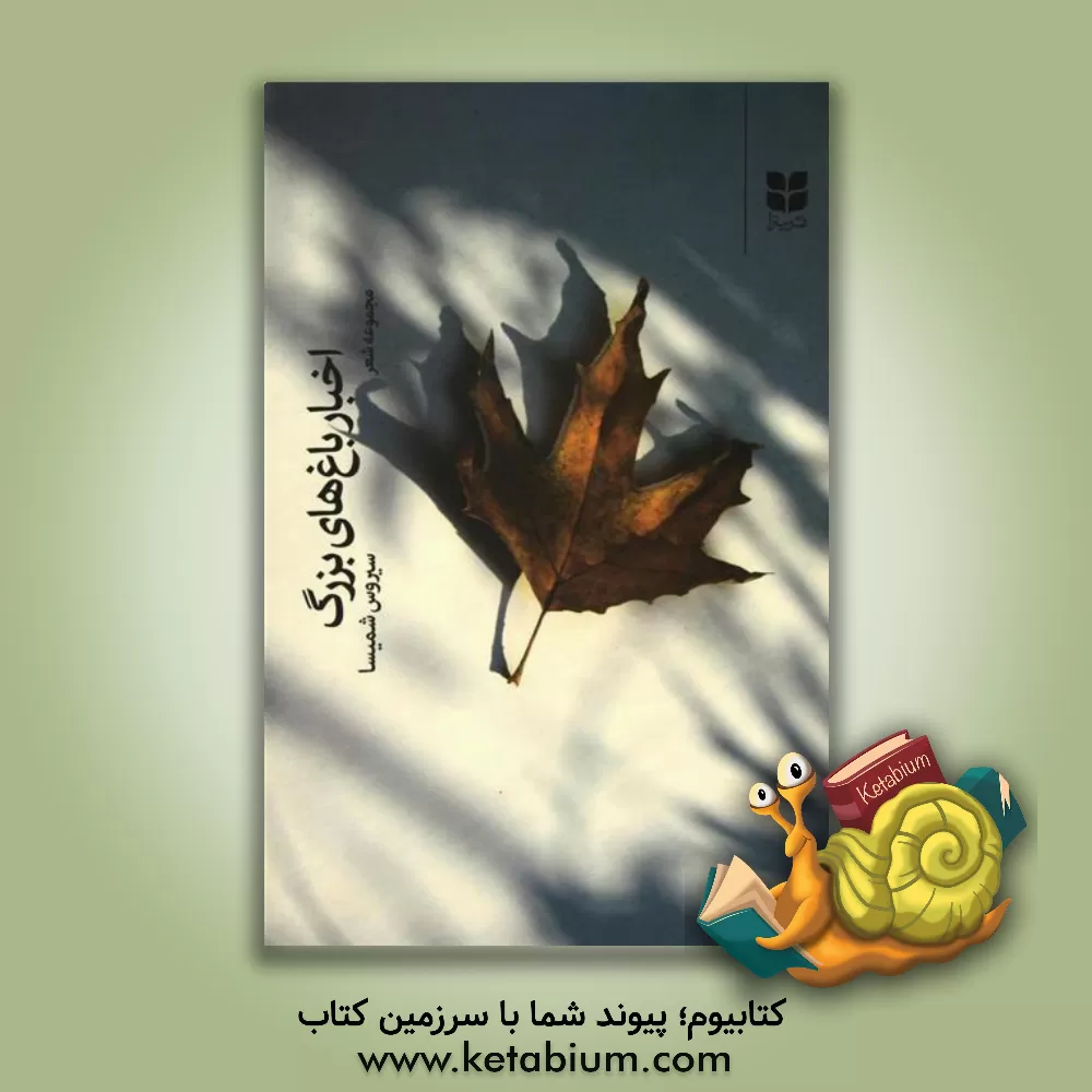 کتاب اخبار باغ های بزرگ اثر سیروس شمیسا