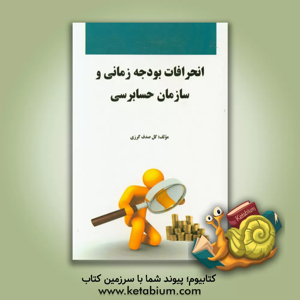 کتاب انحرافات بودجه زمانی و سازمان حسابرسی اثر گل‌صدف گرزی