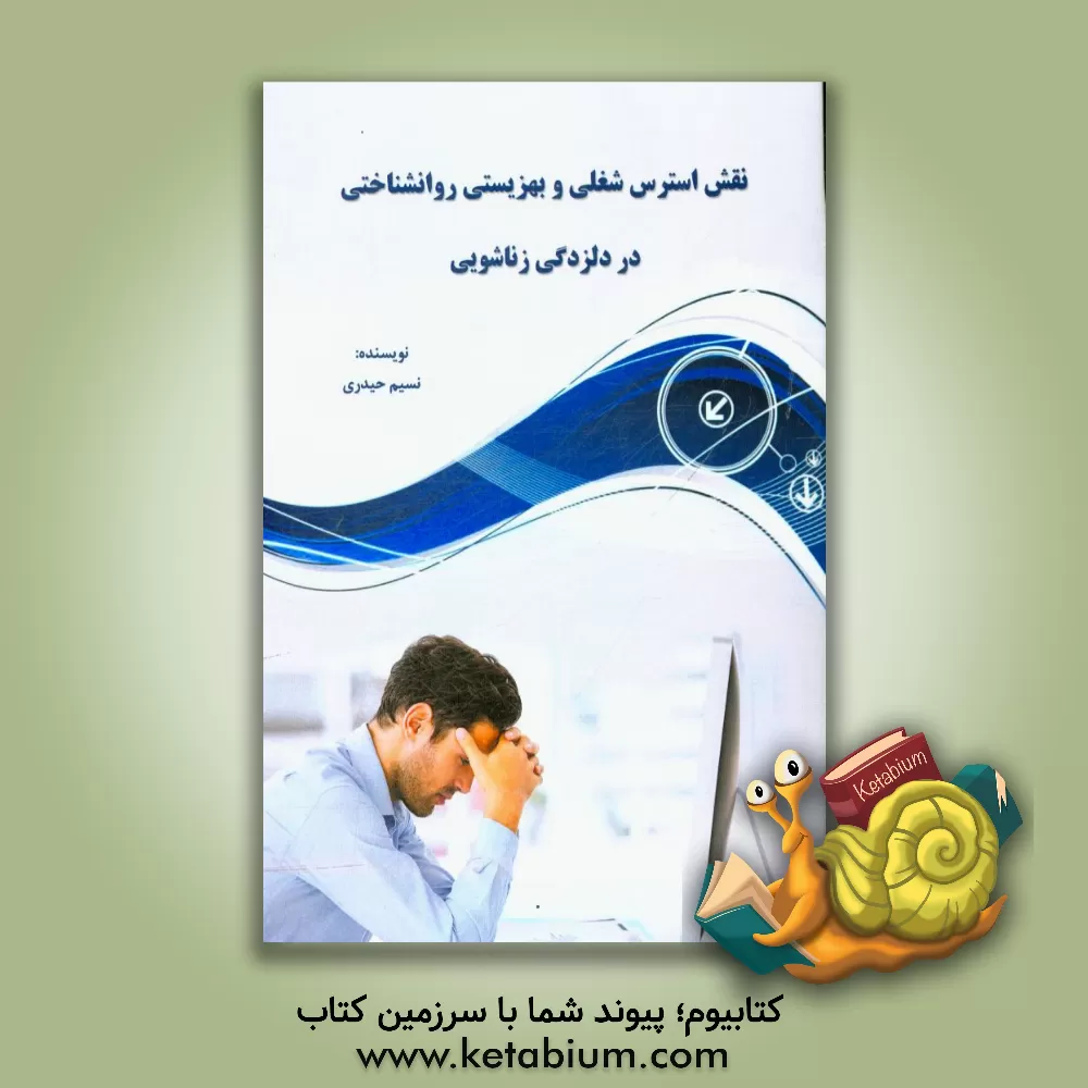 کتاب نقش استرس شغلی و بهزیستی روانشناختی در دلزدگی زناشویی اثر نسیم حیدری