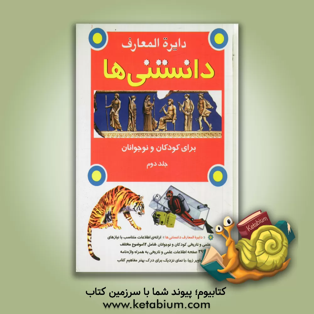 کتاب دایره المعارف دانستنی ها برای کودکان و نوجوانان اثر کریستین گانزی