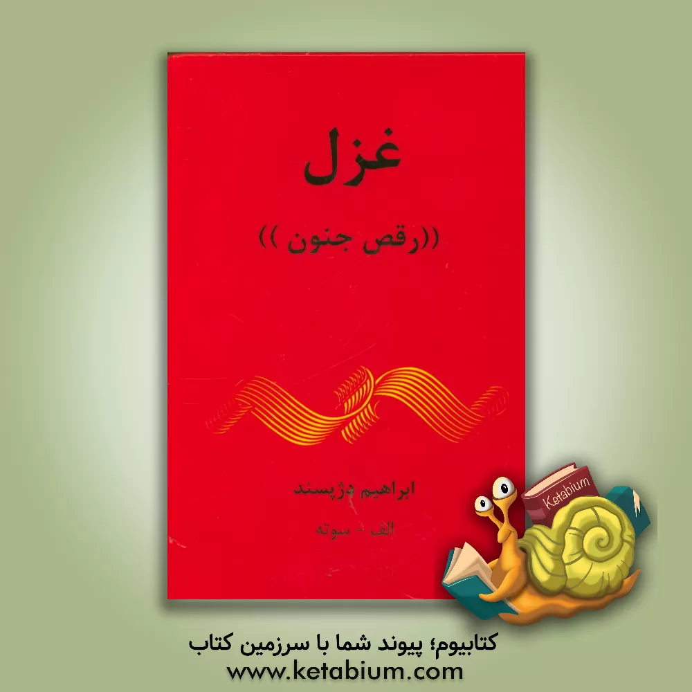 کتاب غزل رقص جنون |اثر ابراهیم دژپسند