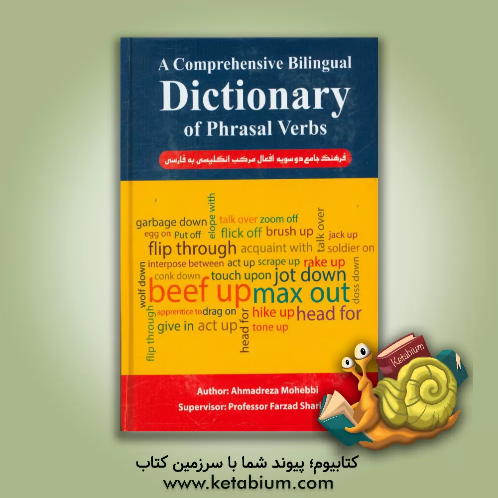 کتاب A comprehenive bilinagual dictionary of phrasal verbs اثر احمدرضا محبی