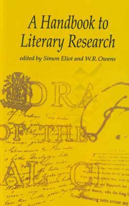 کتاب A handbook to literary research |اثر W.R Owens