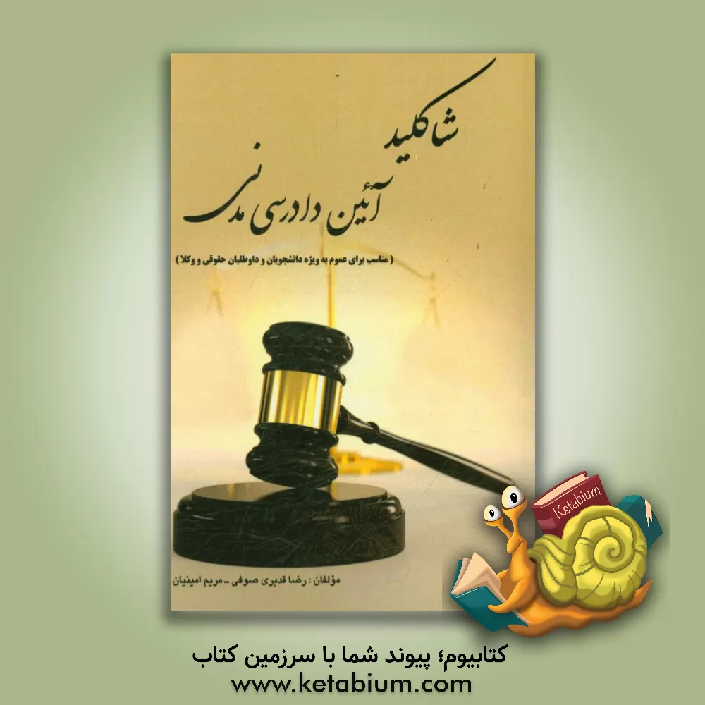 کتاب شاکلید آیین دادرسی مدنی: مناسب برای عموم... اثر رضا قدیری‌صوفی