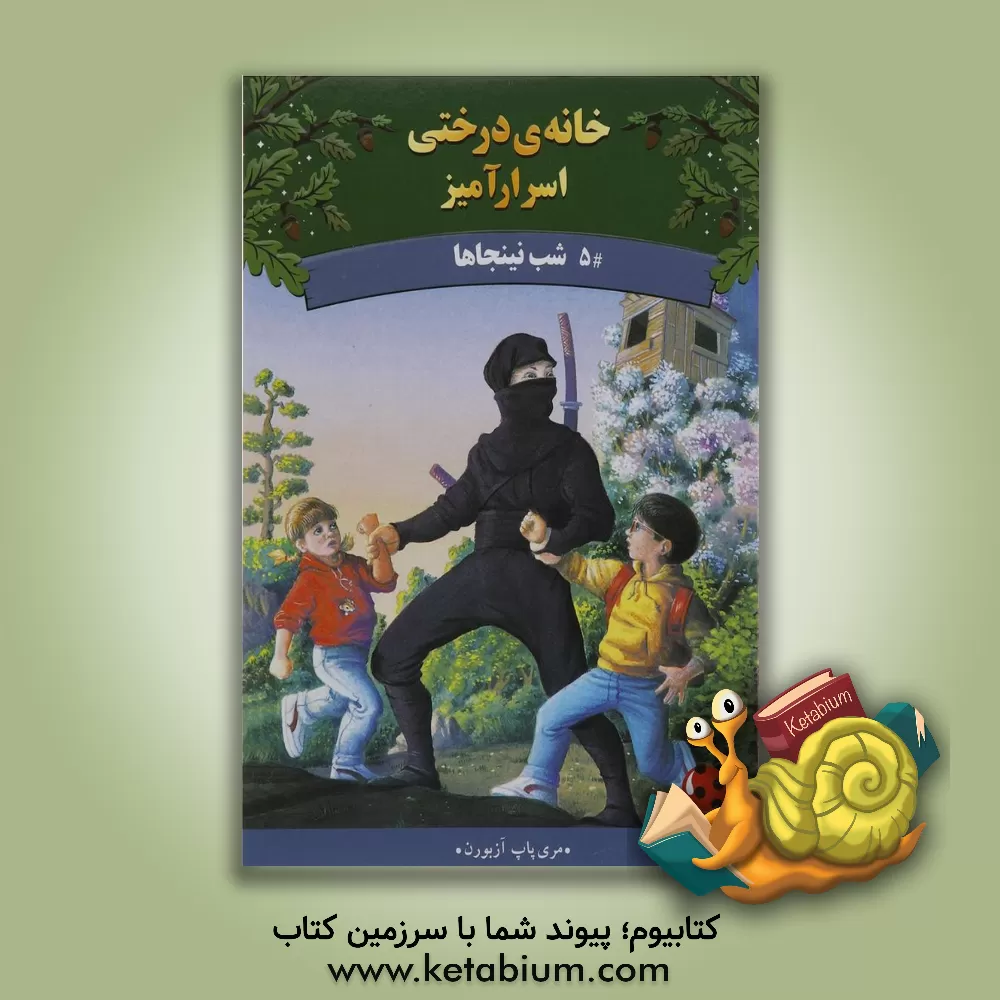 کتاب شب نینجاها اثر مری‌پوپ آزبرن