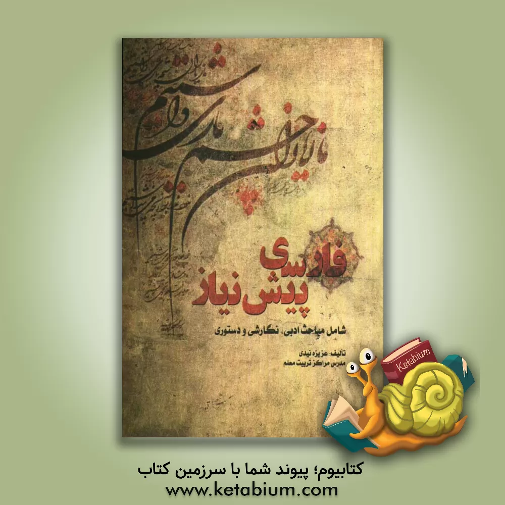 کتاب فارسی پیش نیاز: شامل مباحث ادبی، نگارشی و دستوری اثر عزیزه نیدی