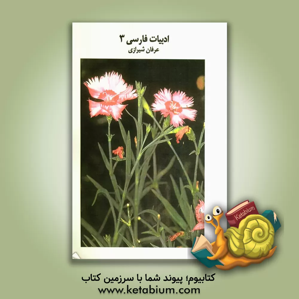 کتاب ادبیات فارسی 3: بررسی و طبقه بندی سوالات چهارگزینه ای  ادبیات فارسی سال سوم دبیرستان با پاسخ نامه کاملا تشریحی اثر عرفان شیرازی