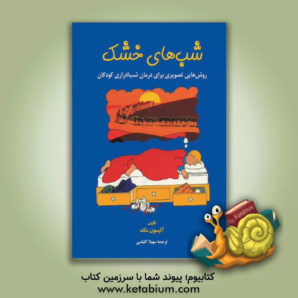 کتاب شب های خشک: روش هایی تصویری برای درمان شب ادراری کودکان اثر آلیسون مک