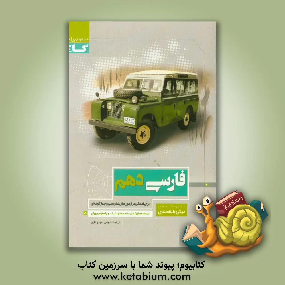 کتاب فارسی دهم اثر مهدی نظری