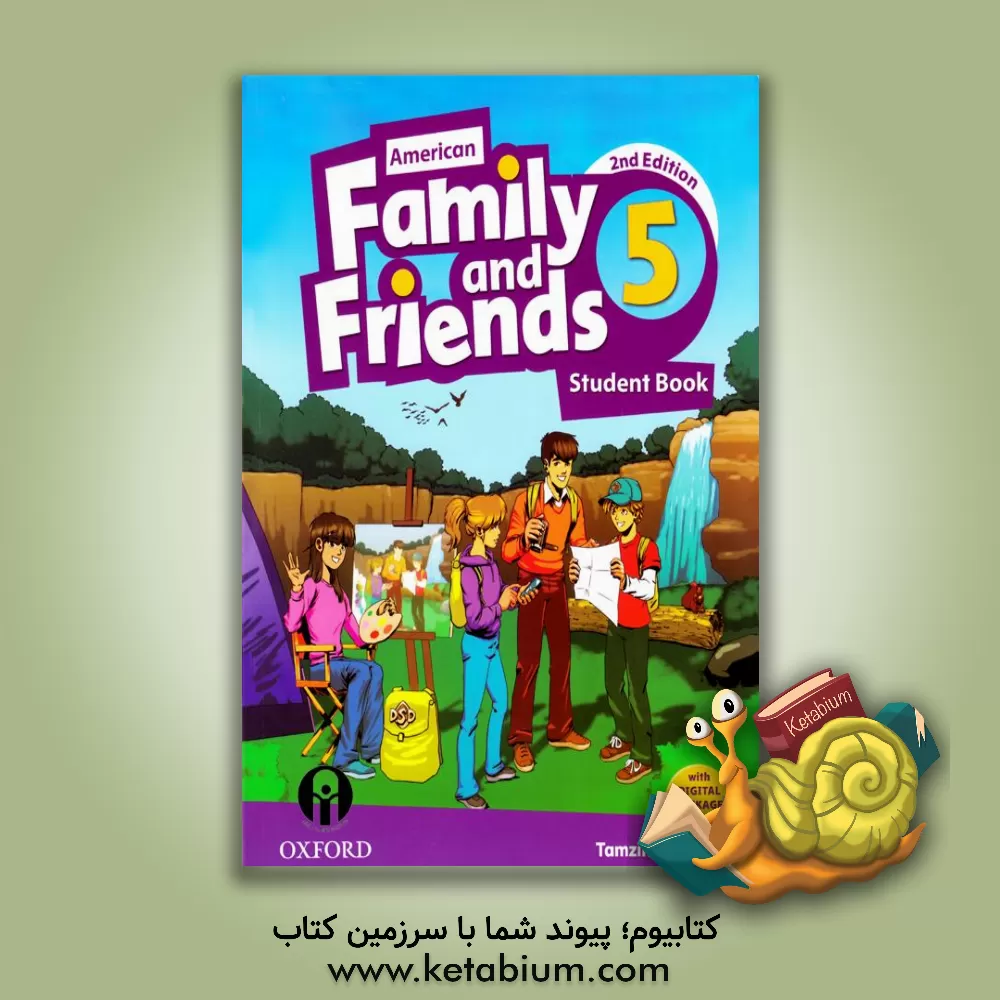 کتاب American family and friends 5: student's book اثر Tamzin Thompson