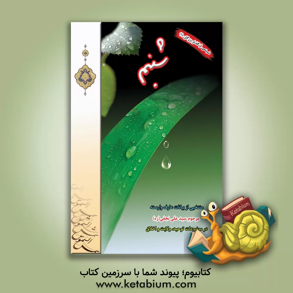 کتاب شبنم اثر هیات ‌تحریریه‌ موسسه‌ فرهنگی‌ مطالعاتی ‌شمس‌الشموس