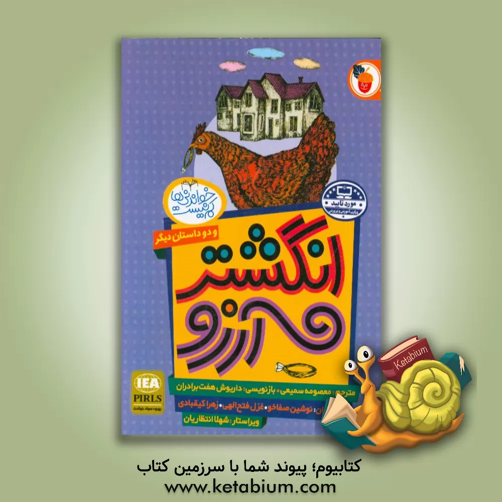 کتاب انگشتر آرزو، پروازکن عقاب، پرواز چشم گرگ (بخش دوم) اثر دانیل پناک