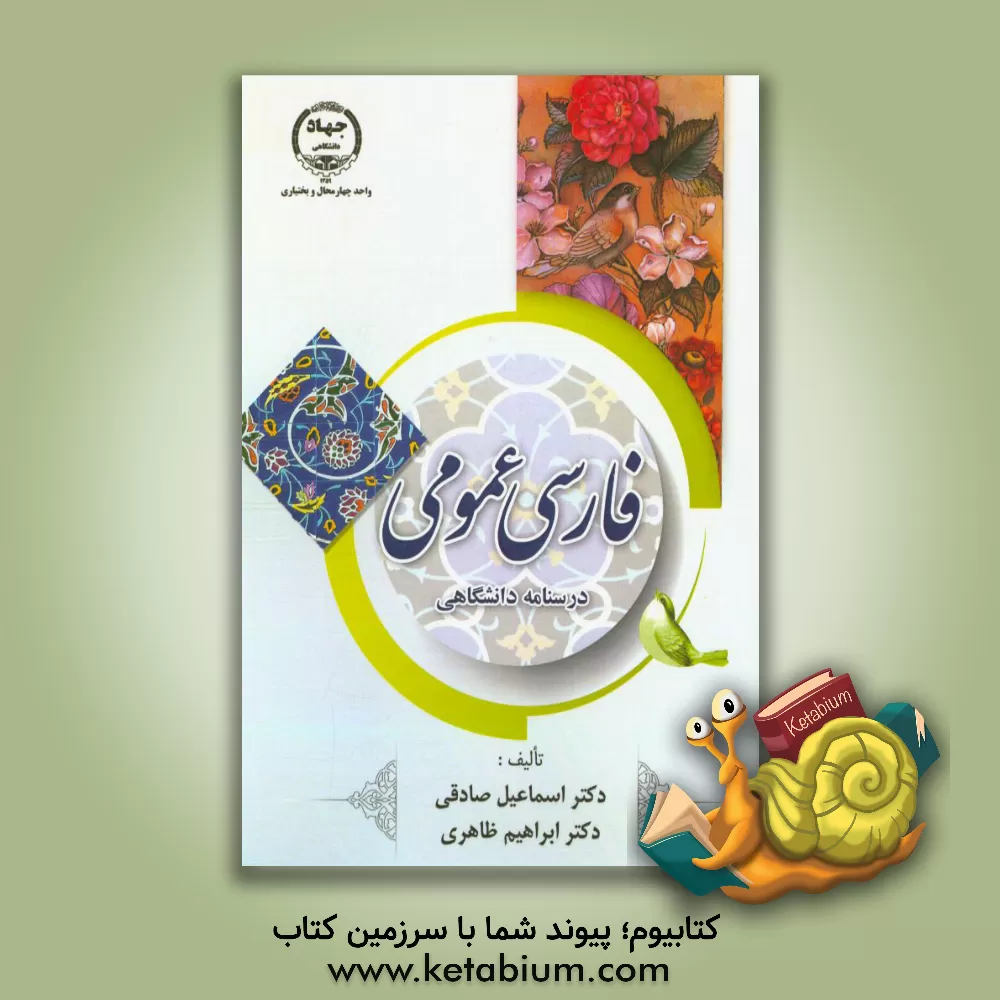 کتاب فارسی عمومی (درسنامه دانشگاهی) اثر ابراهیم ظاهری