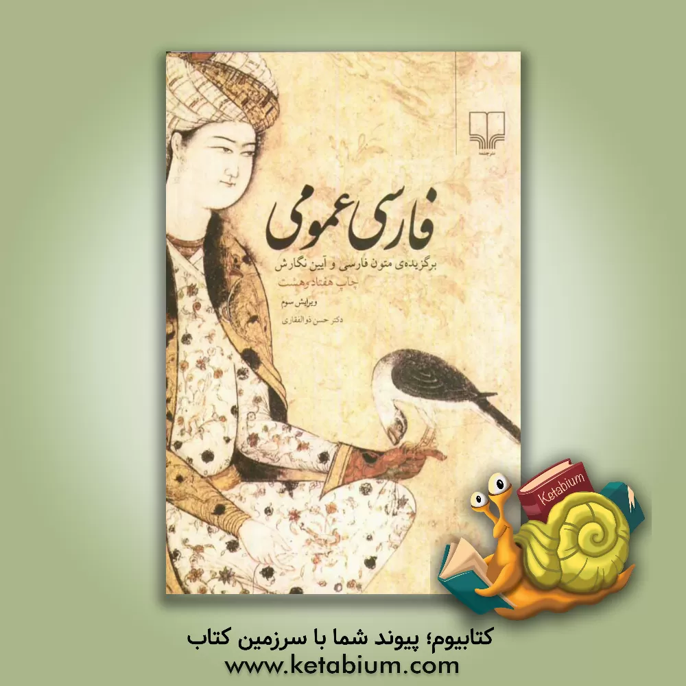 کتاب فارسی عمومی: برگزیده ی متون زبان فارسی و آیین نگارش اثر حسن ذوالفقاری