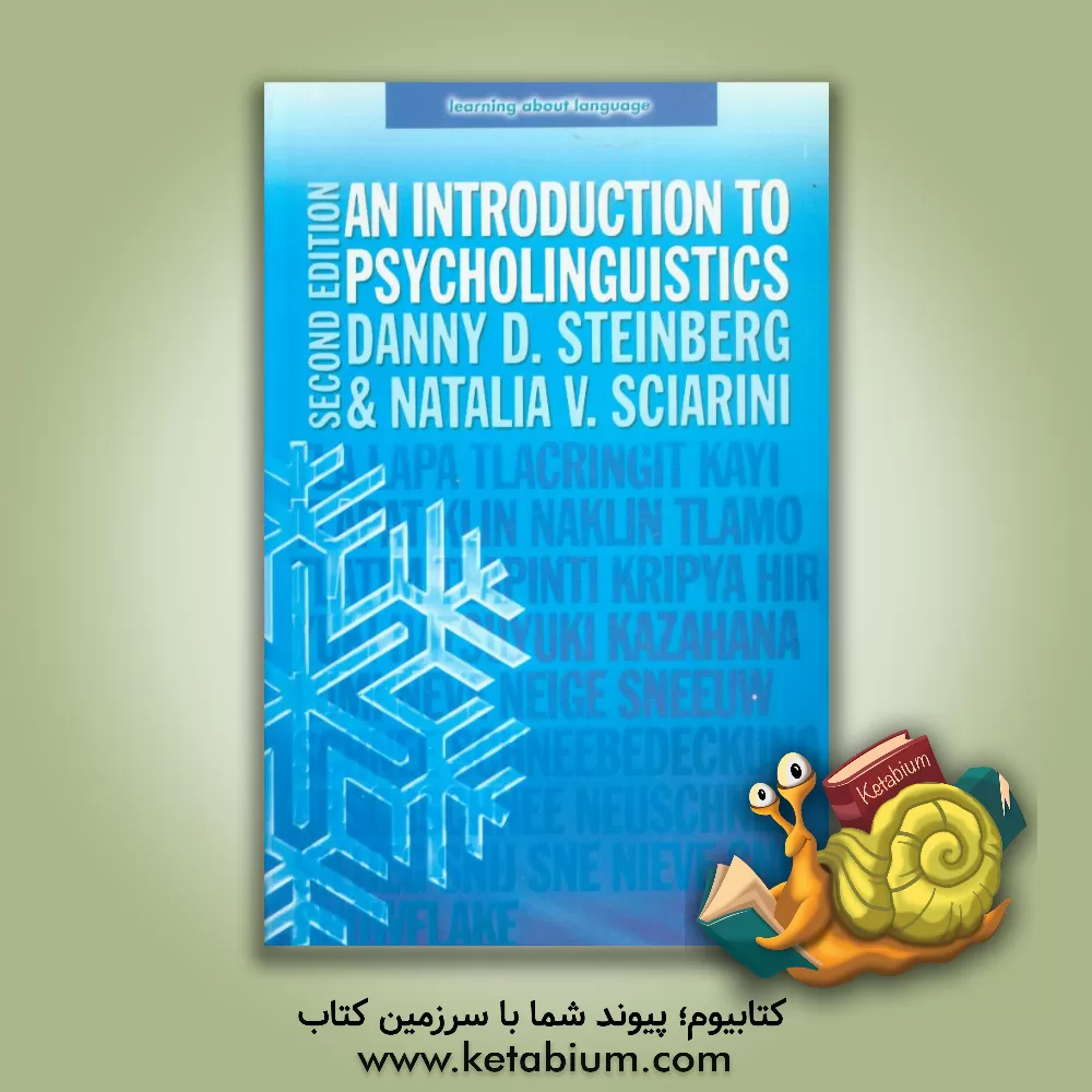 کتاب An introduction to psycholinguistics اثر Danny D. Steinberg