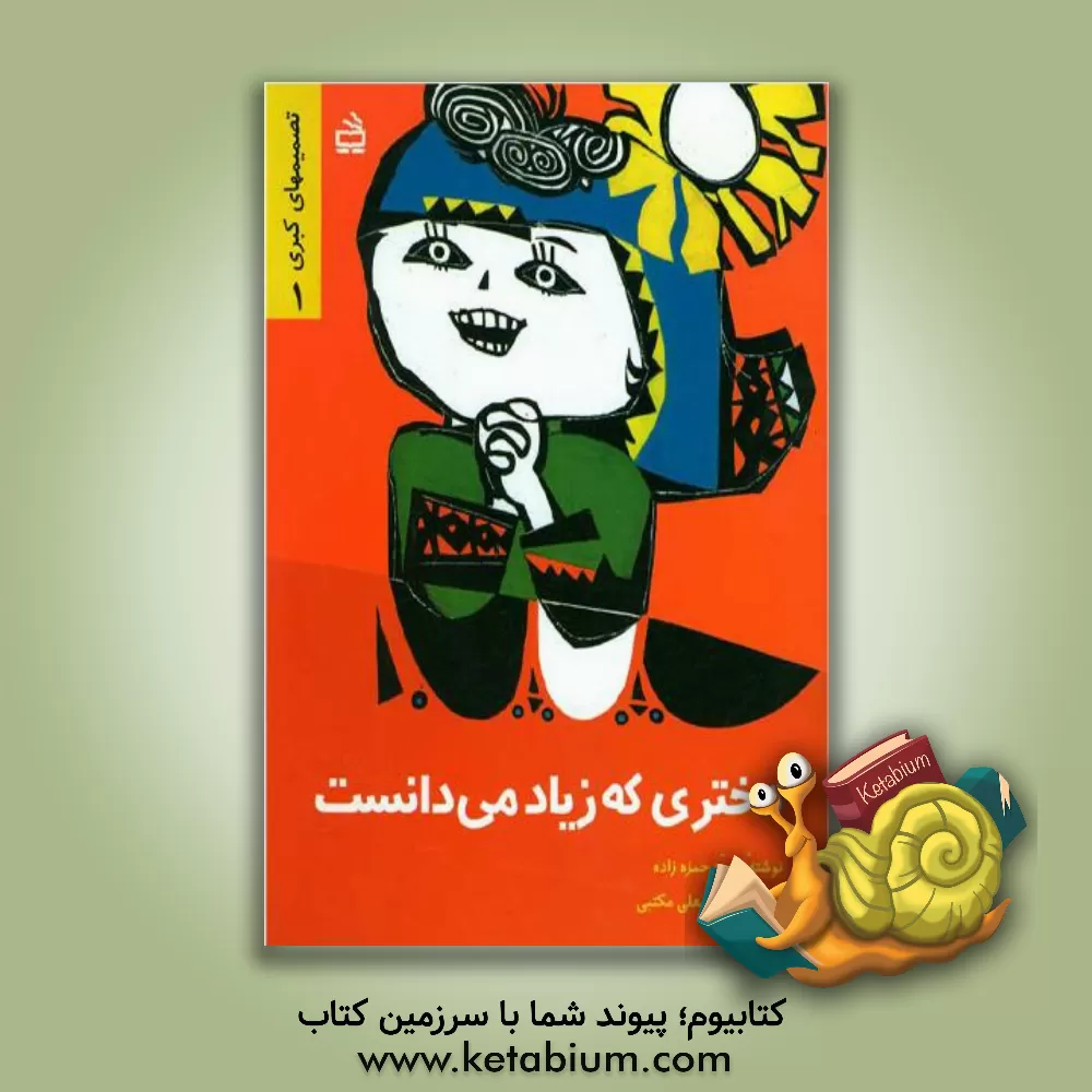 کتاب دختری که زیاد می دانست اثر محمد حمزه‌زاده