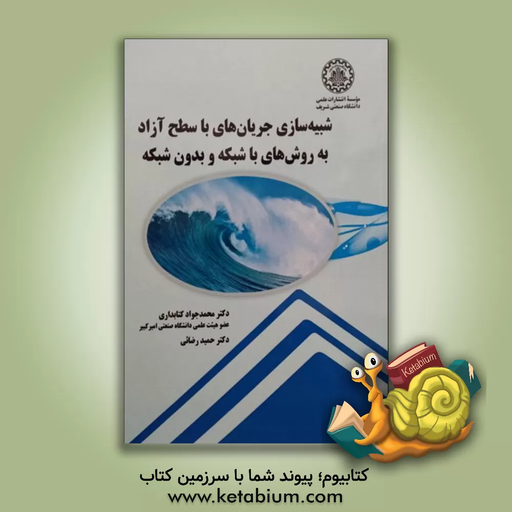 کتاب شبیه سازی جریان های با سطح آزاد به روش های شبکه و بدون شبکه اثر حمید رضایی