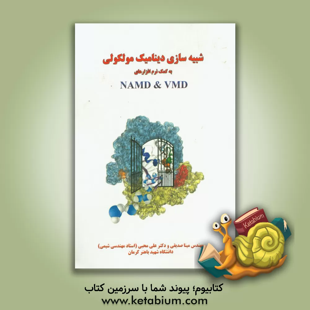 کتاب شبیه سازی دینامیک مولکولی به کمک نرم افزارهای NAMD & VMD |اثر علی محبی