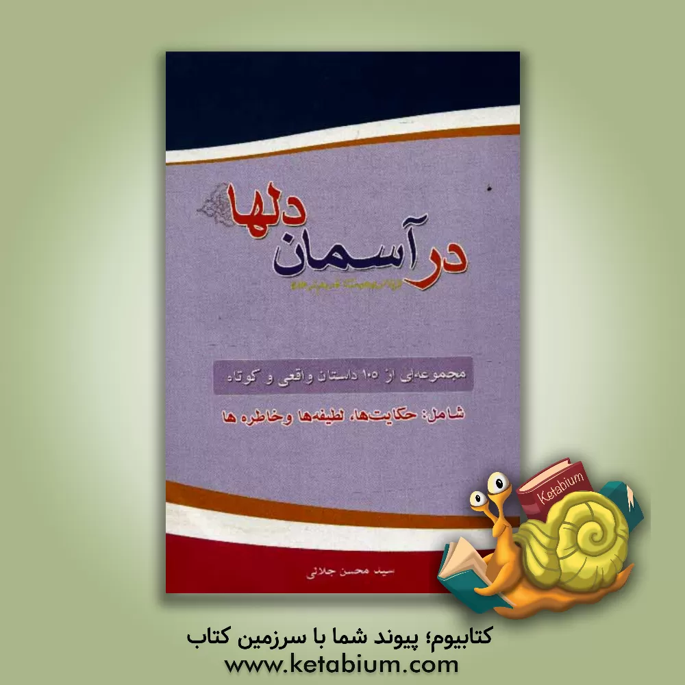 کتاب در آسمان دل ها اثر سیدمحسن جلالی