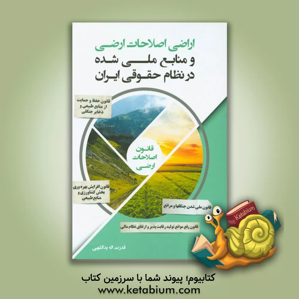 کتاب اراضی اصلاحات ارضی و منابع ملی شده در نظام حقوقی ایران اثر قدرت‌الله یداللهی