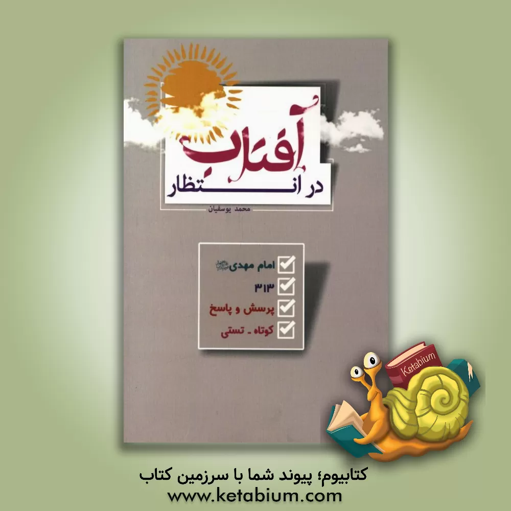 کتاب در انتظار آفتاب: 313 پرسش و پاسخ کوتاه درباره امام مهدی (عج) |اثر محمد یوسفیان