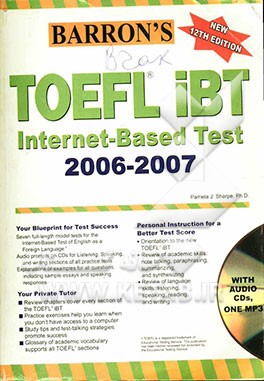 کتاب Barron's: how to prepare for the TOEFL iBT: test of English as a foreign language: internet-based test اثر Pamela J. Sharpe