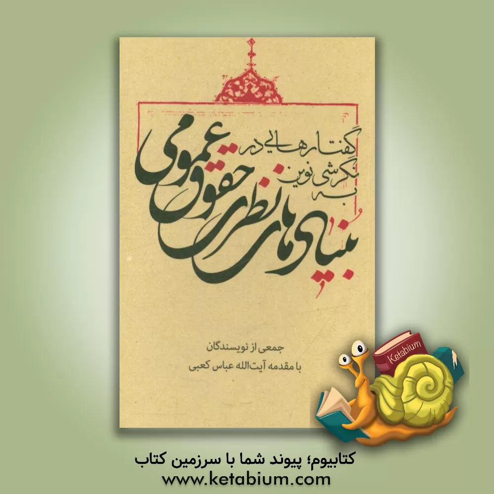 کتاب نگرش نوین به بنیادهای نظری حقوق عمومی اثر علی ربیع‌زاده