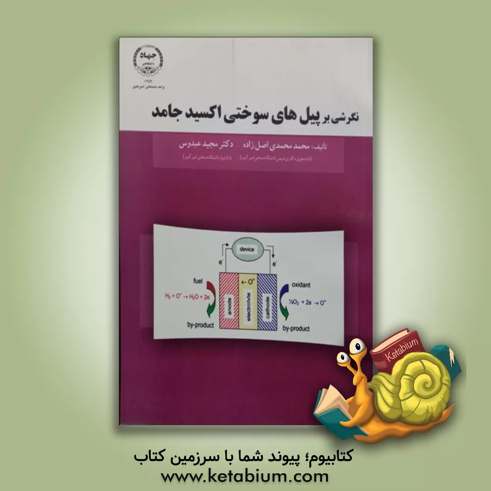 کتاب نگرشی بر پیل های سوختی اکسید جامد اثر مجید عبدوس
