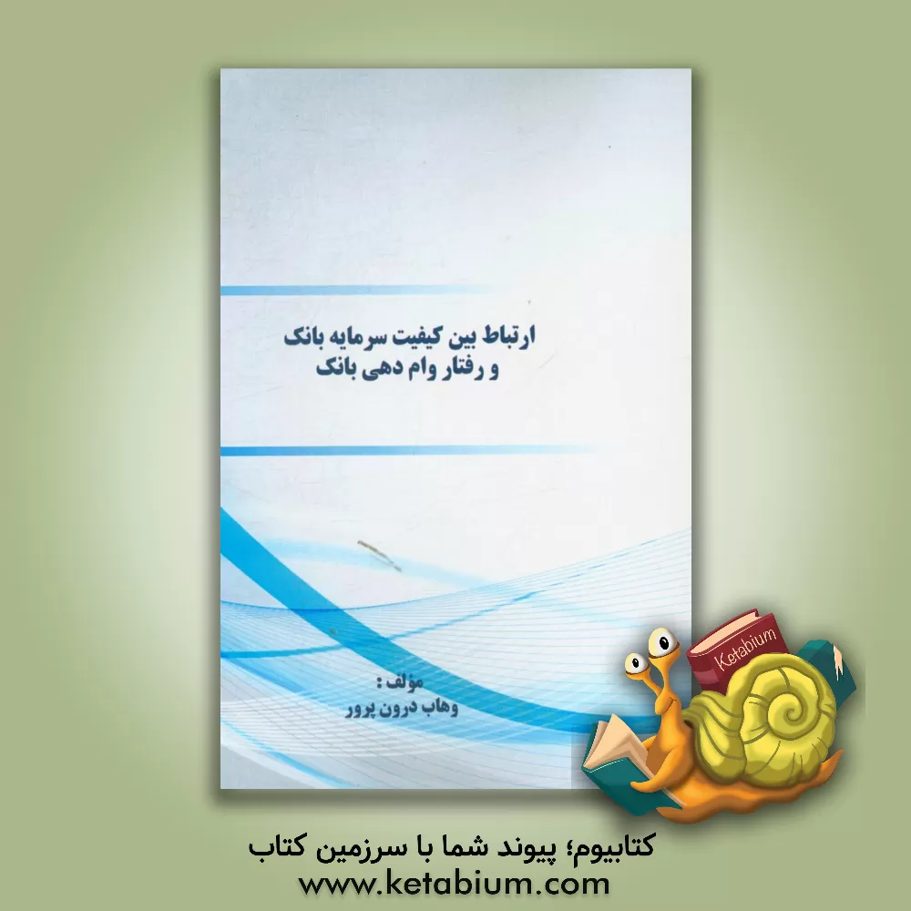 کتاب ارتباط بین کیفیت سرمایه بانک و رفتار وام دهی بانک اثر وهاب درون‌پرور