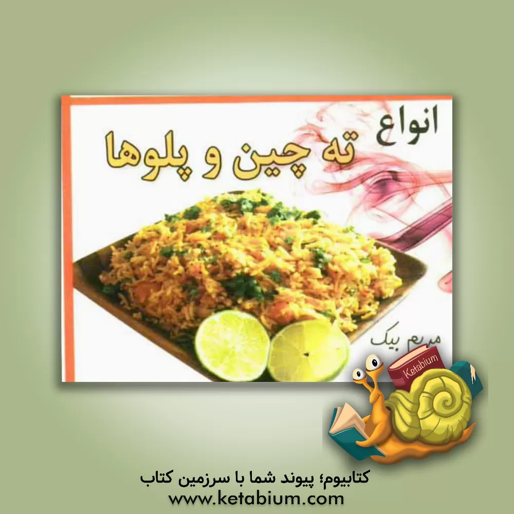 کتاب انواع ته چین ها و پلوها اثر مریم بیک