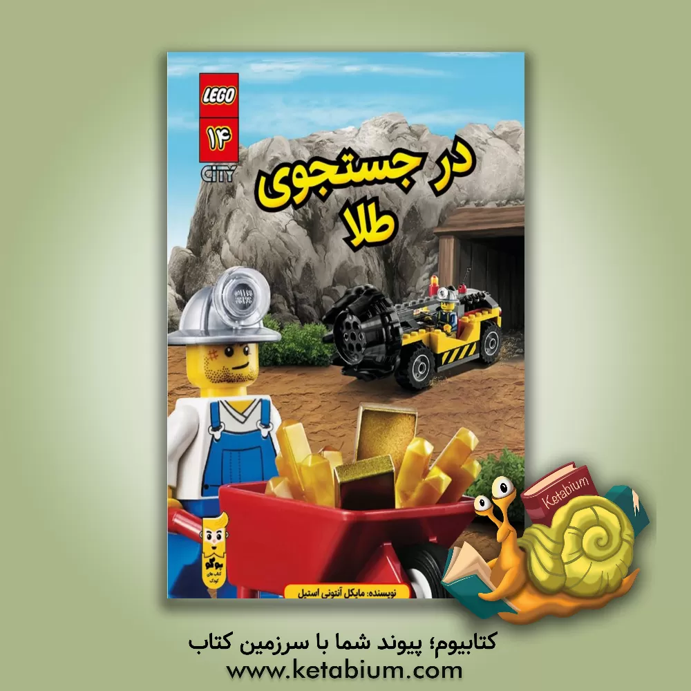 کتاب در جستجوی طلا اثر مایکل‌آنتونی استیل