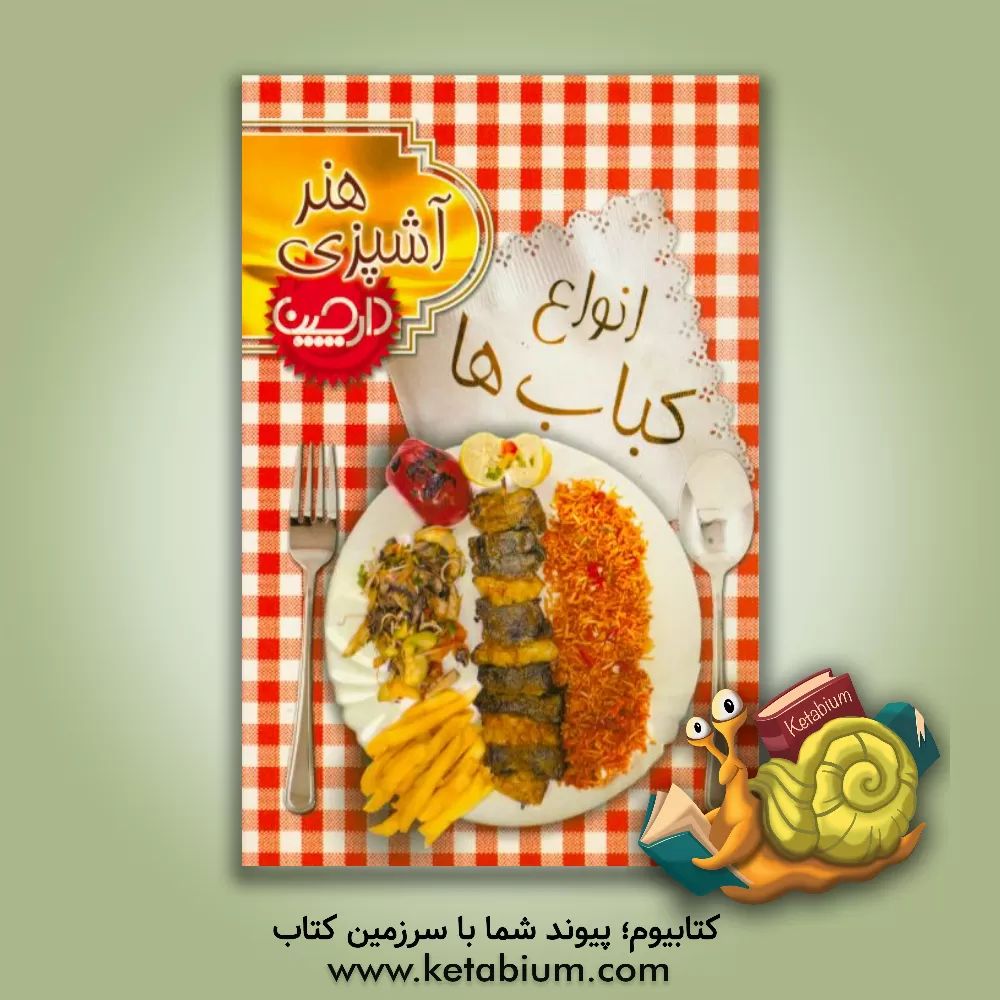 کتاب انواع کباب ها اثر پردیس فتحی