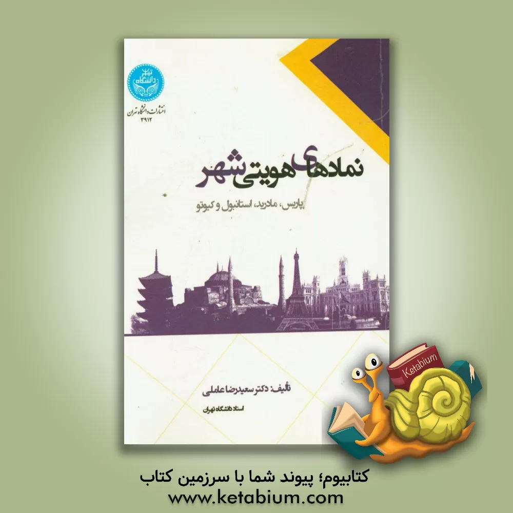 کتاب نمادهای هویتی شهر: پاریس، مادرید، استانبول و کیوتو اثر سیدسعیدرضا عاملی