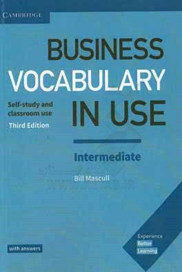 کتاب Business vocabulary in use: intermediate اثر Bill Mascull