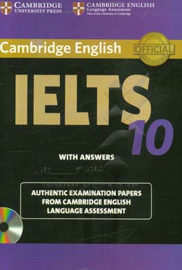 کتاب Cambridge English IELTS 10: authentic examination papers  ...